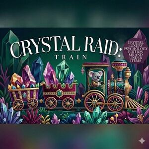 $15 and Under Clothes & Crystal Raid Train 12PM Eastern DrPsych_Faves12 🌹🌹